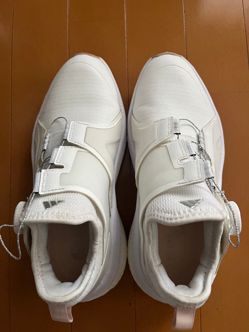 adidas Boost ゴルフシューズ ホワイト　23.5cm