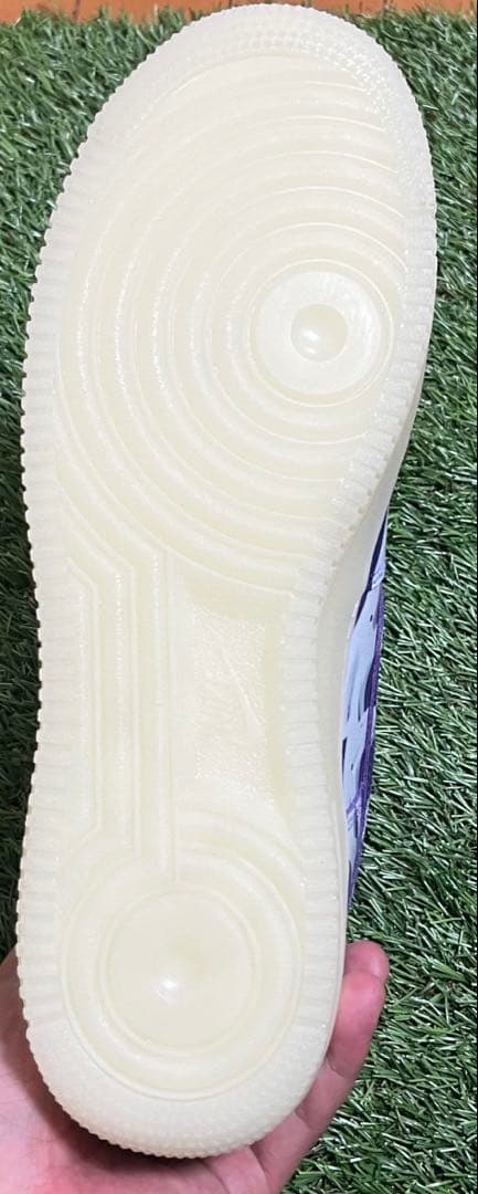 新品！NIKE AIR FORCE 1 07 SKELETON PURPLE