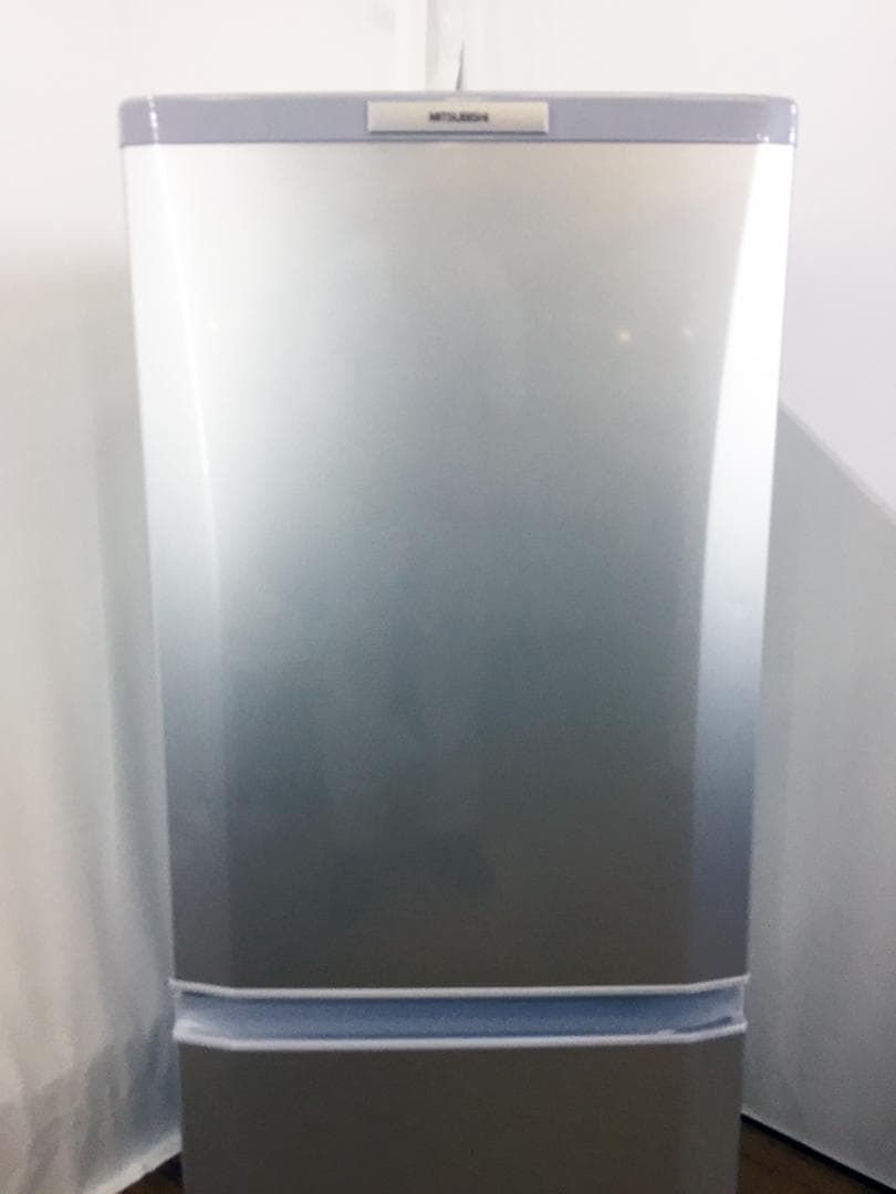 玄関前30日迄！送料無料★三菱 146L 冷蔵庫【MR-P15S-S】