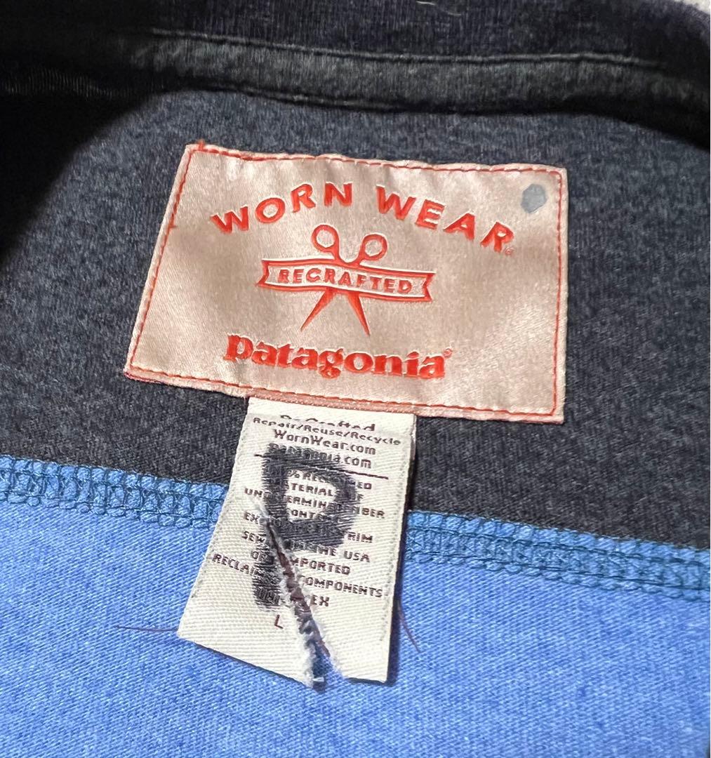 パタゴニア Worn Wear recrafted L Tシャツ