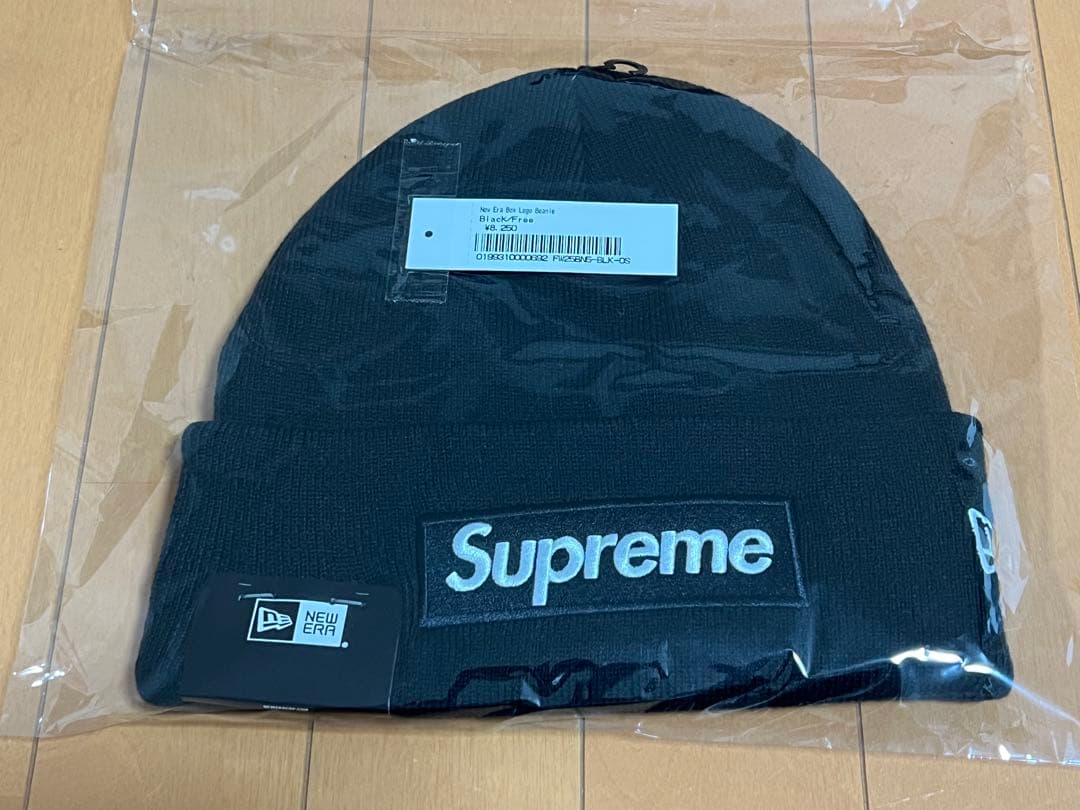 【25FW】Supreme New Era Box Logo Beanie