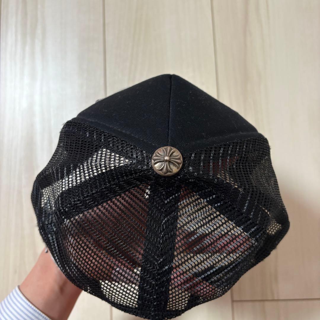 最終値下げ⭐︎CHROME HEARTS ブラック トラッカーキャップ