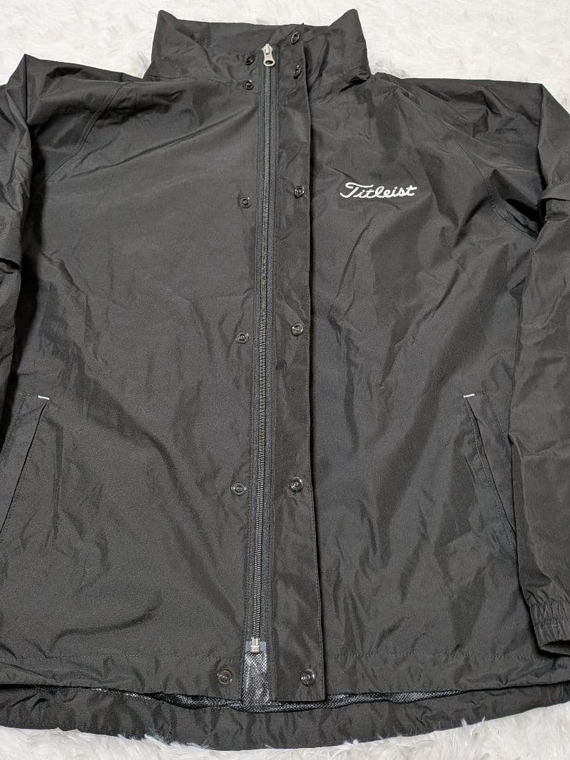 タイトリスト レインウェア セットアップ XL 黒 ブラック