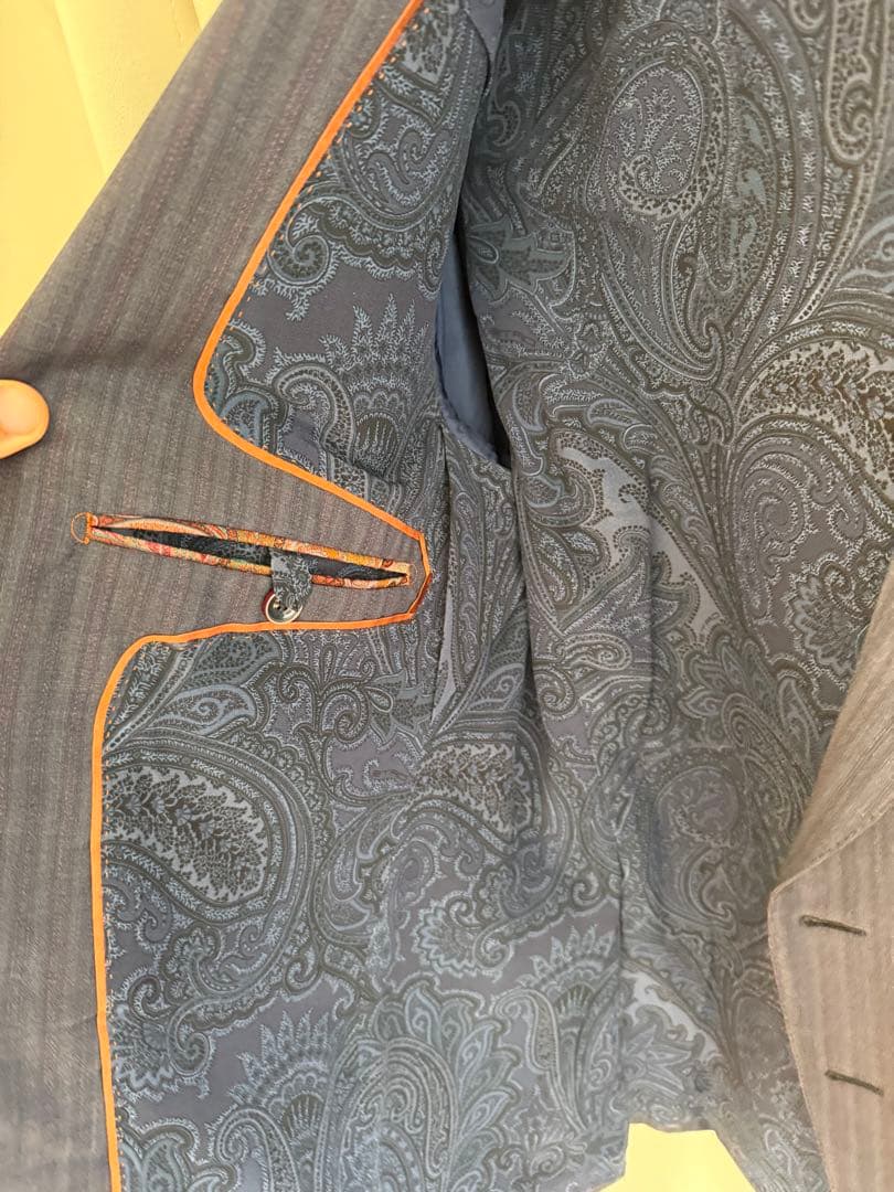 【ETRO】ジャケット ネイビー 48（M相当）美品