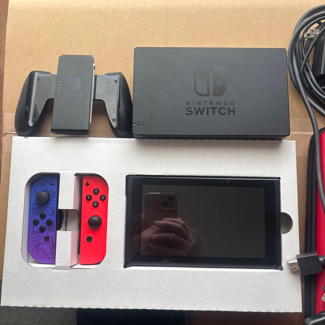 Nintendo Switch 本体 赤・紫 Joy-Con