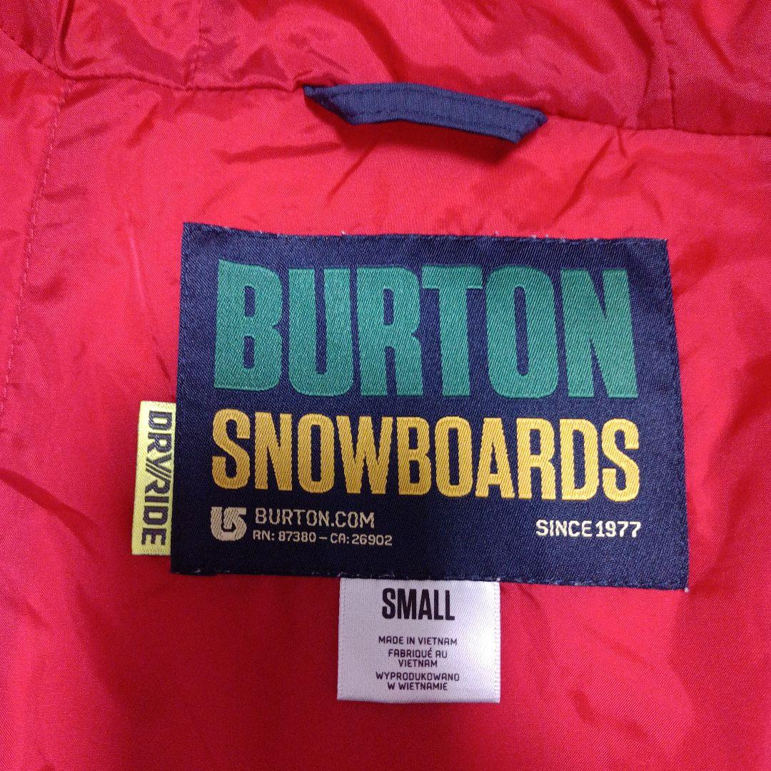 【美品】BURTON　スノボーウェア　FACTION　JACKET　S