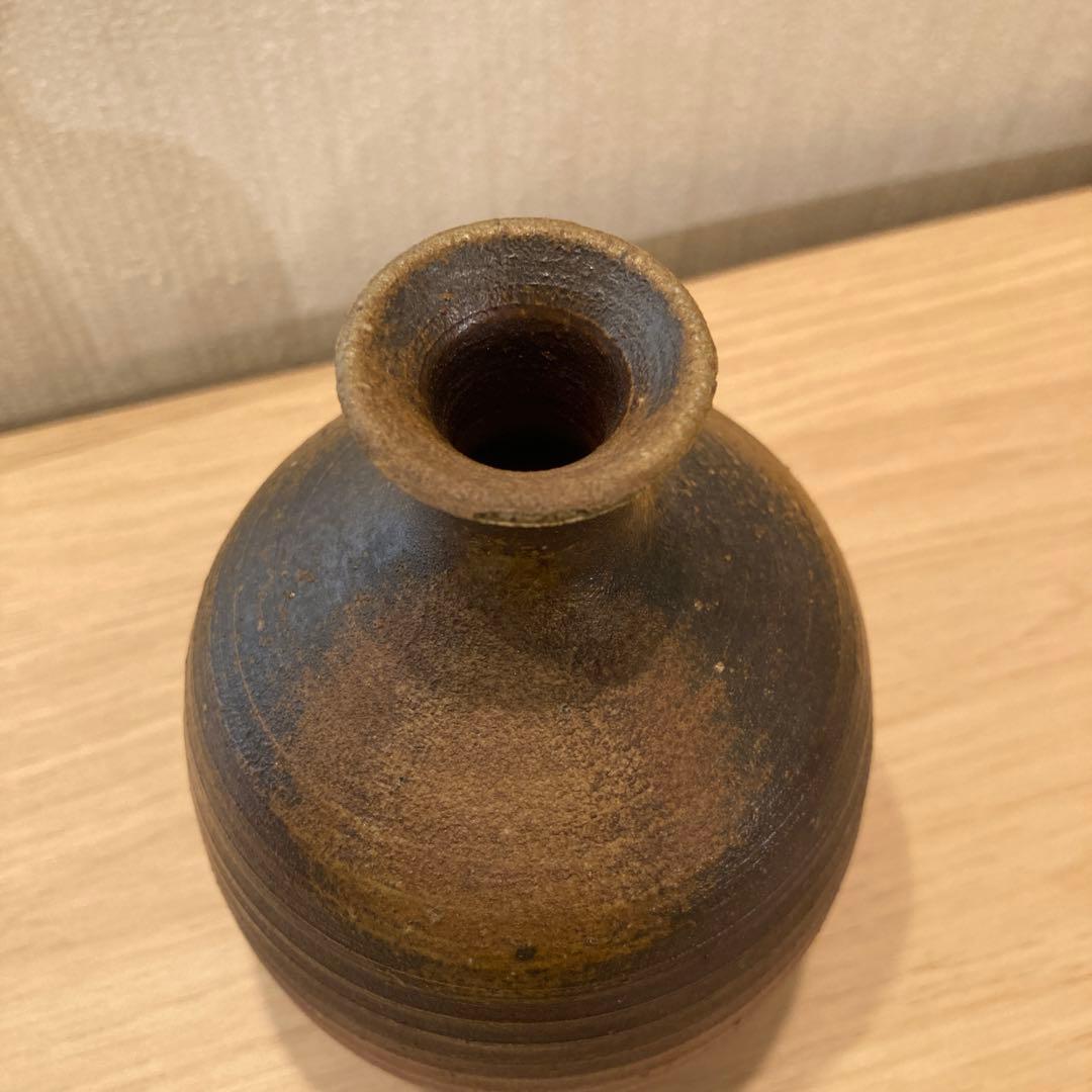 矢部篤郎　備前焼　徳利　　32