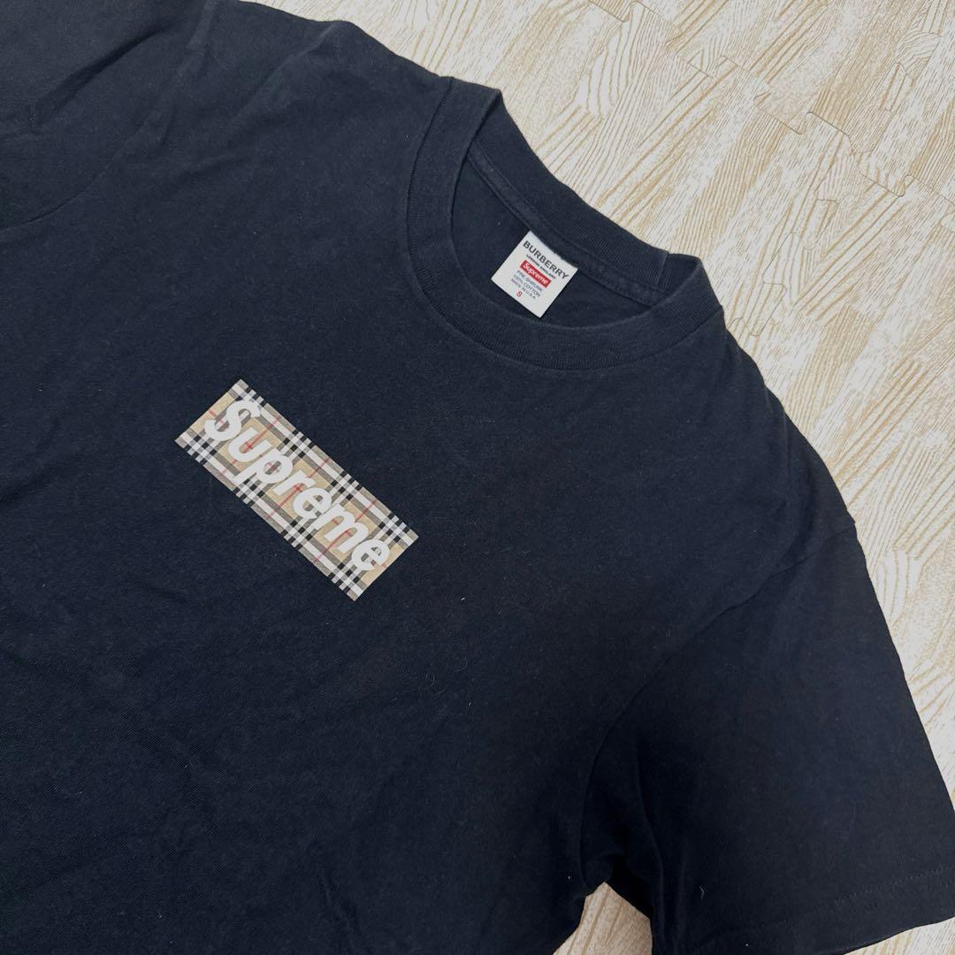 supreme BURBERRY 半袖Tシャツ　トップス
