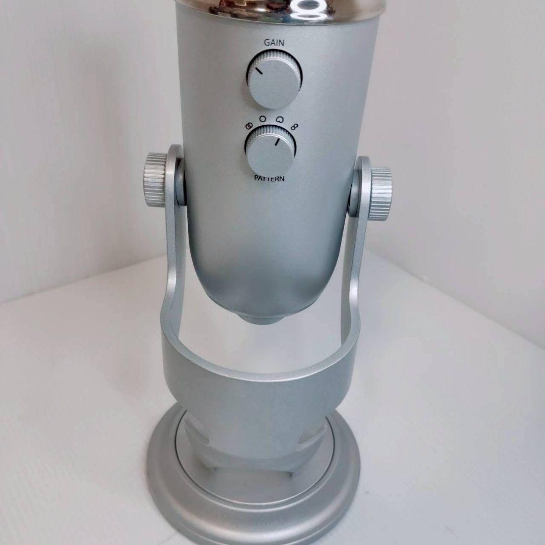 Blue Yeti USB コンデンサーマイク シルバー 完備品 動作確認済