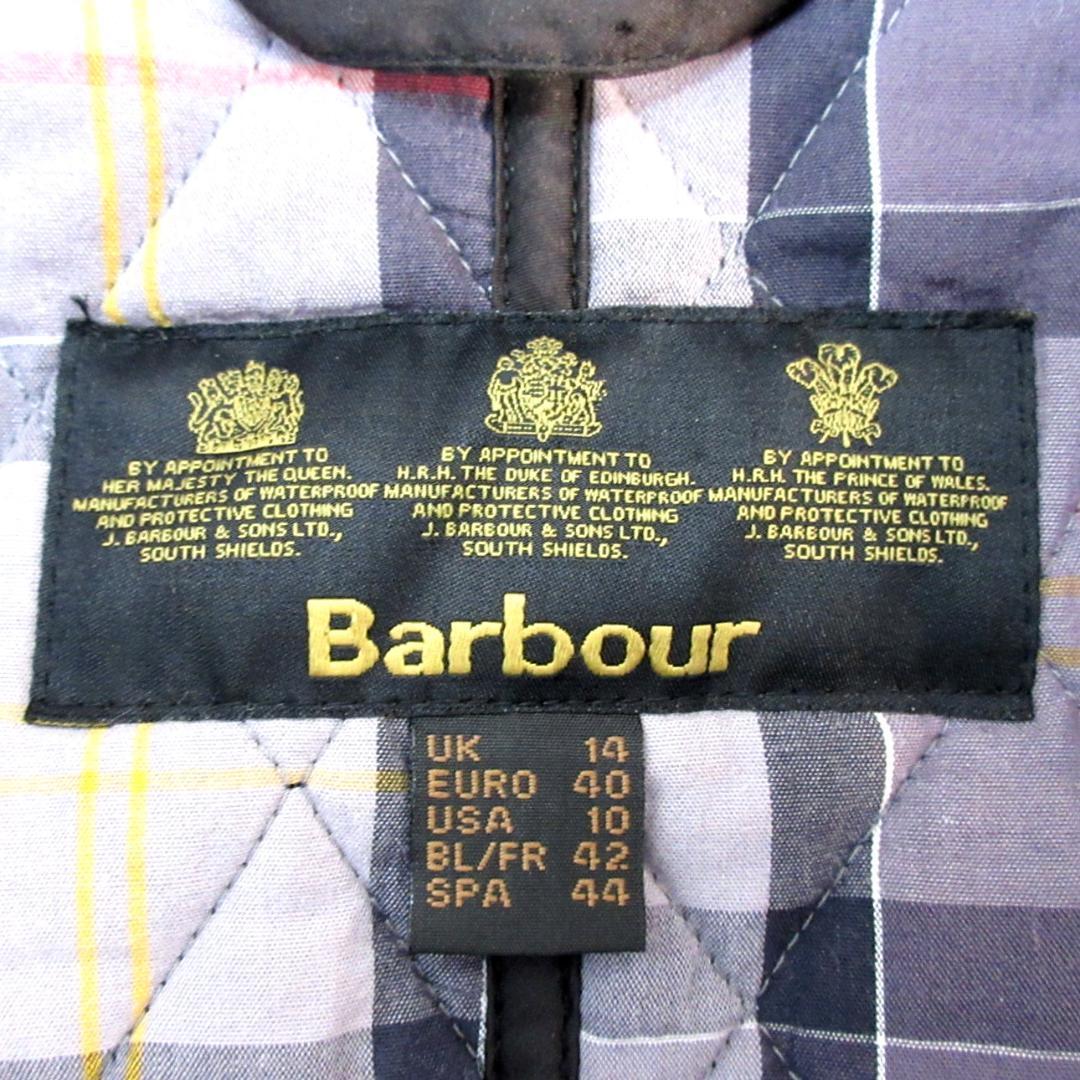 ✨美品✨Barbour バブアー キルティング トレンチコート 40 裏チェック