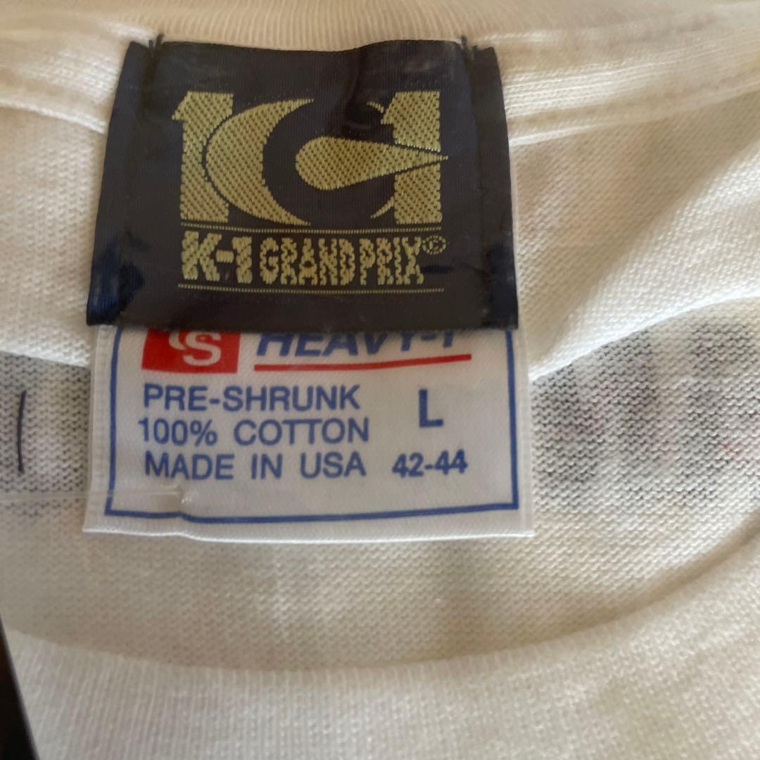Andy Hug Vintage K1 Tシャツ Lサイズ　未使用 　￼