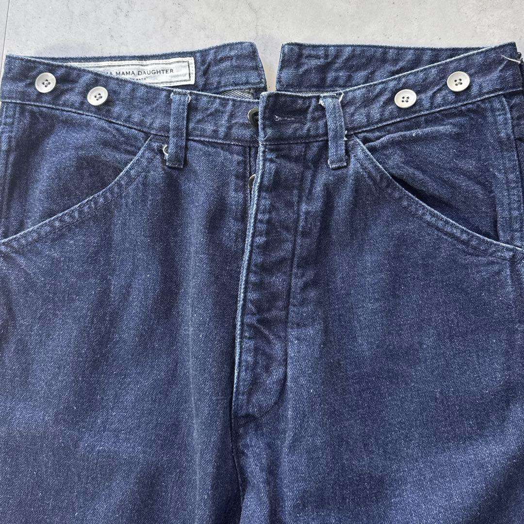グランマママドウター サルエルデニムパンツサイズ1定番商品