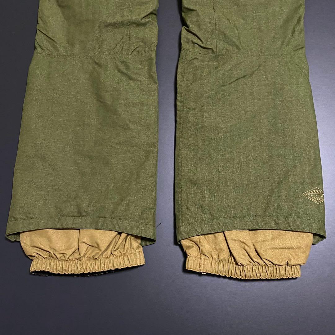 こ*た様 極美品 Columbia スノーボードパンツ 裏起毛 オリーブ メンズ