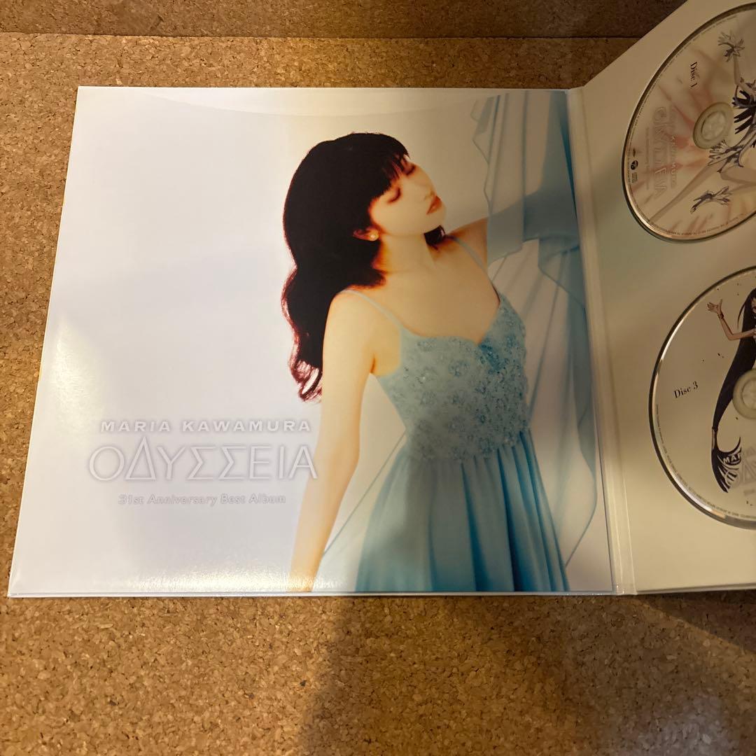 川村万梨阿 31周年ベストアルバム-オデッセイ　CD