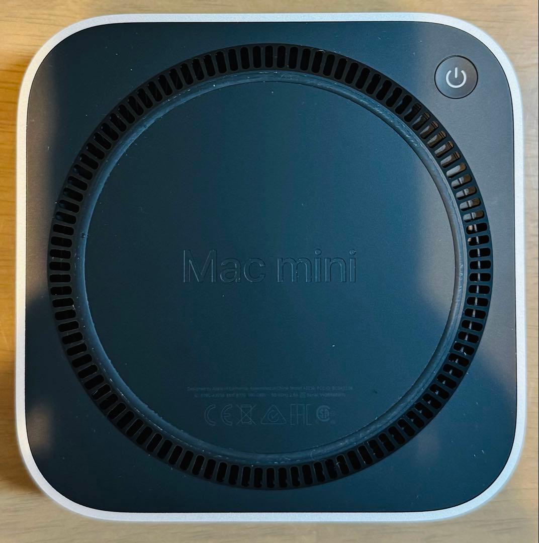 Macデスクトップ Apple Mac mini M4 24GB 256GB