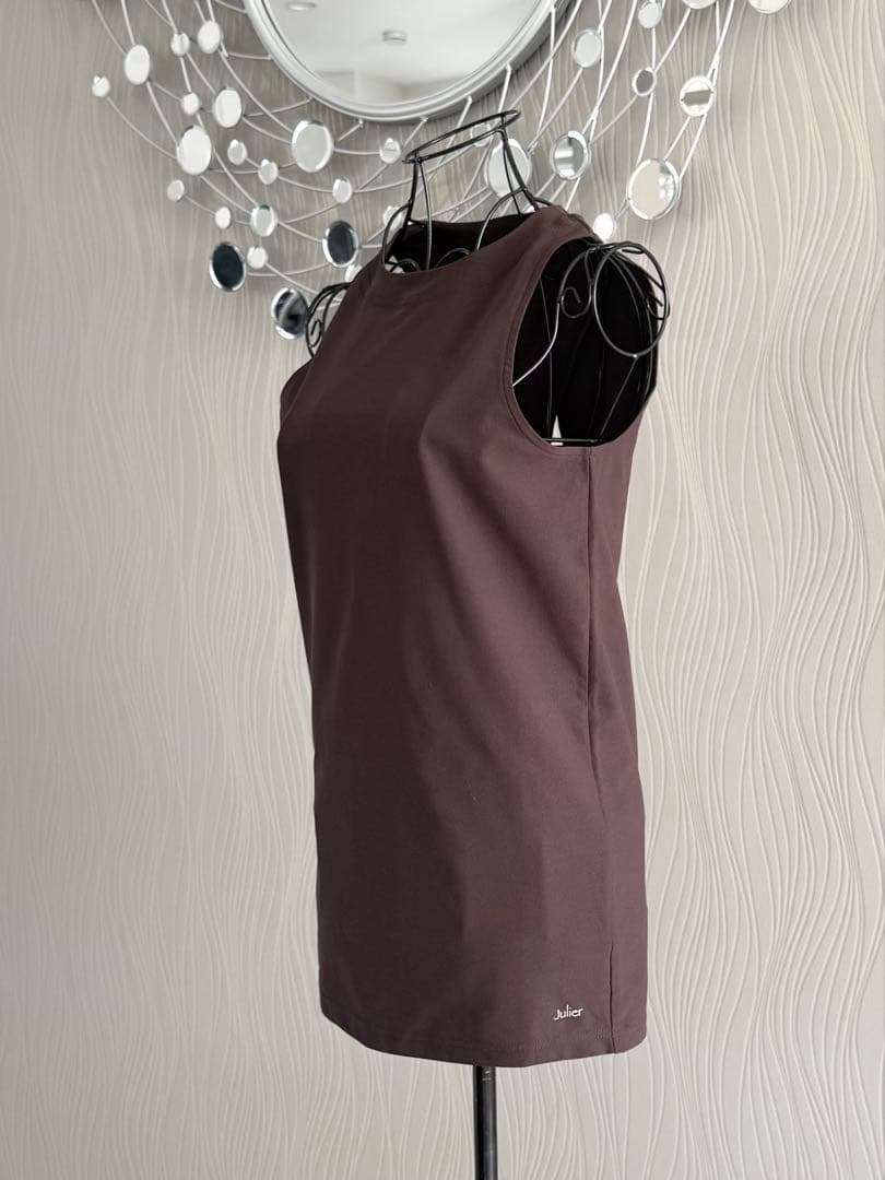 【超美品】ジュリエ Julier プライムフレックスバッククロスタンクトップ