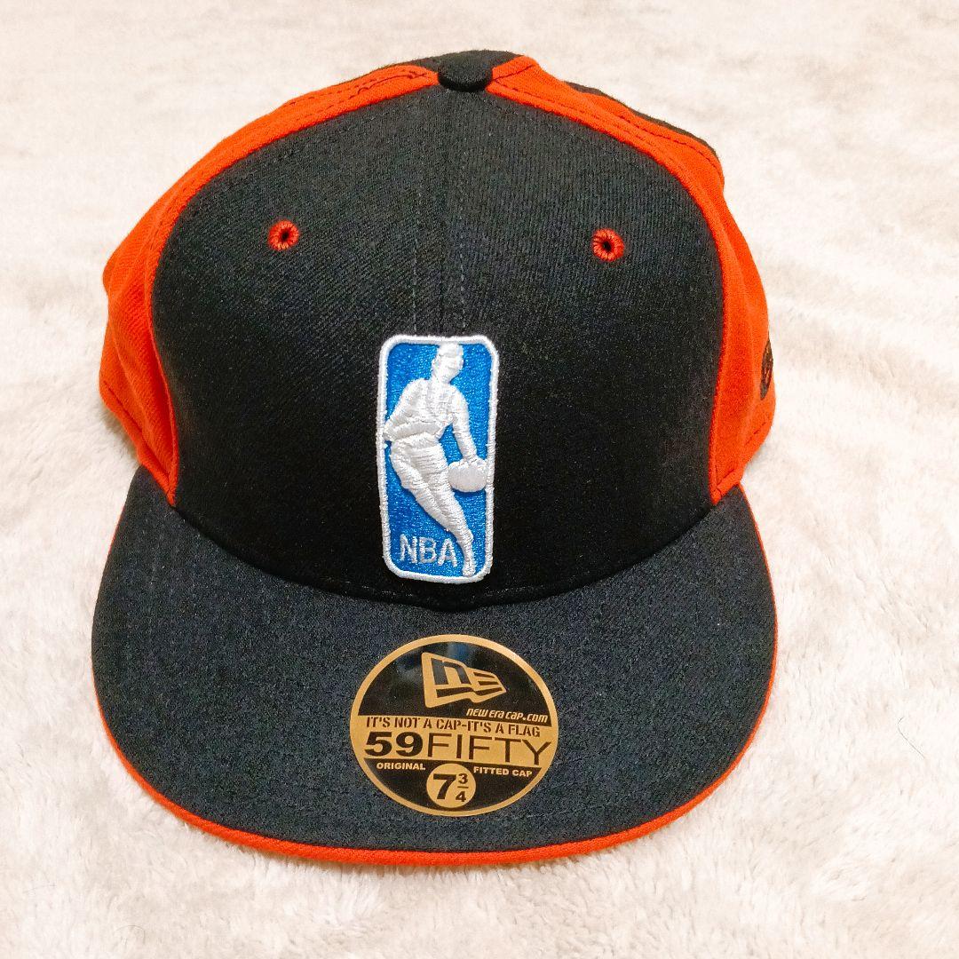 USA製 NEW ERA 59FIFTY ニックス 61.5cm 90s 黒橙