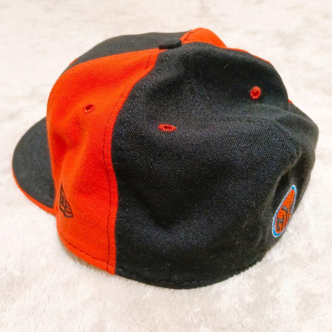 USA製 NEW ERA 59FIFTY ニックス 61.5cm 90s 黒橙