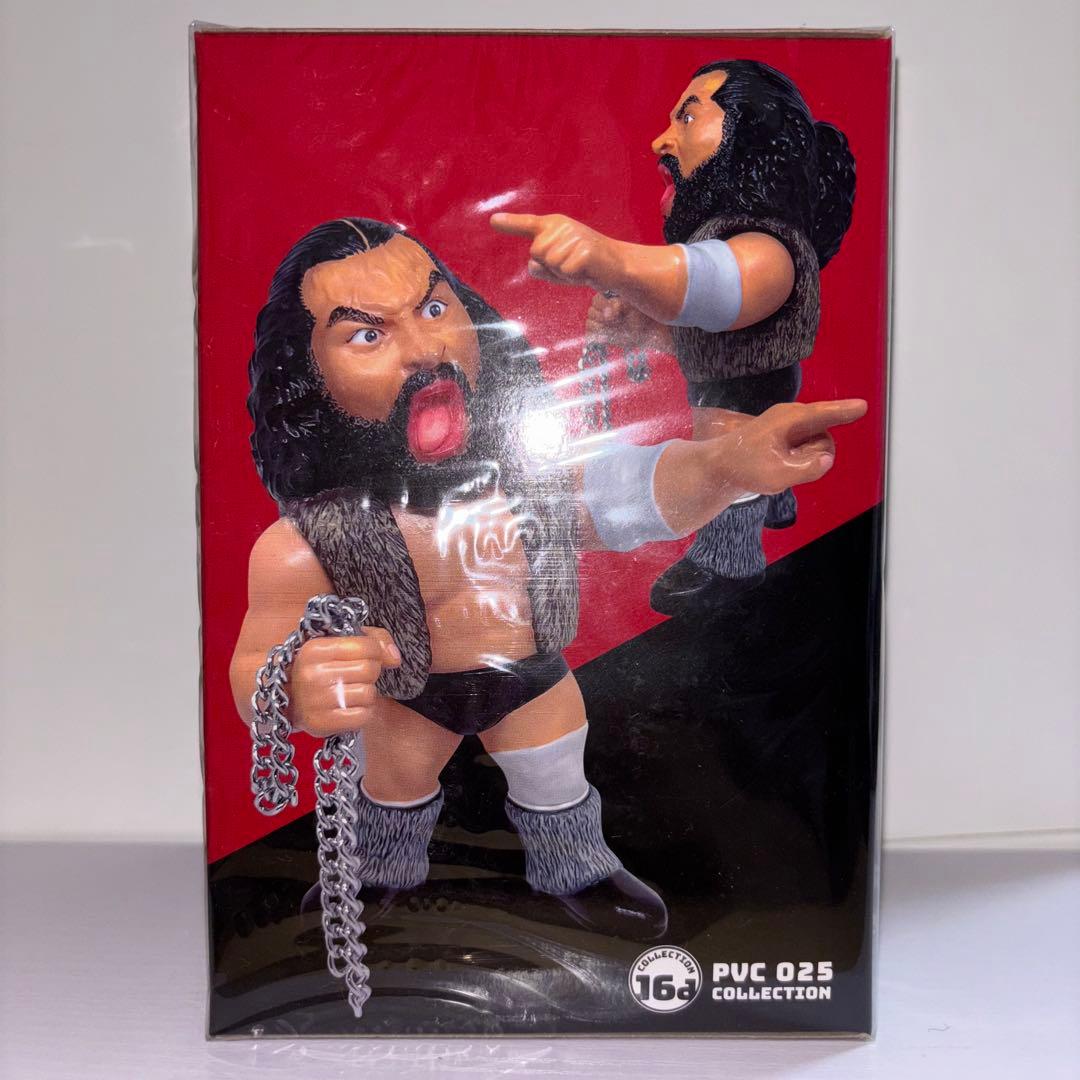 ブルーザー・ブロディ　16d ソフビ　プロレス　フィギュア　ジュウロクホウイ