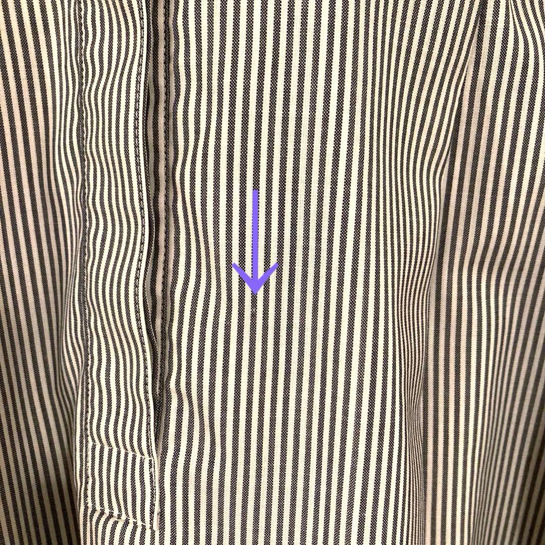 madameHcloset グレーシャツ ワンピースサイズ38
