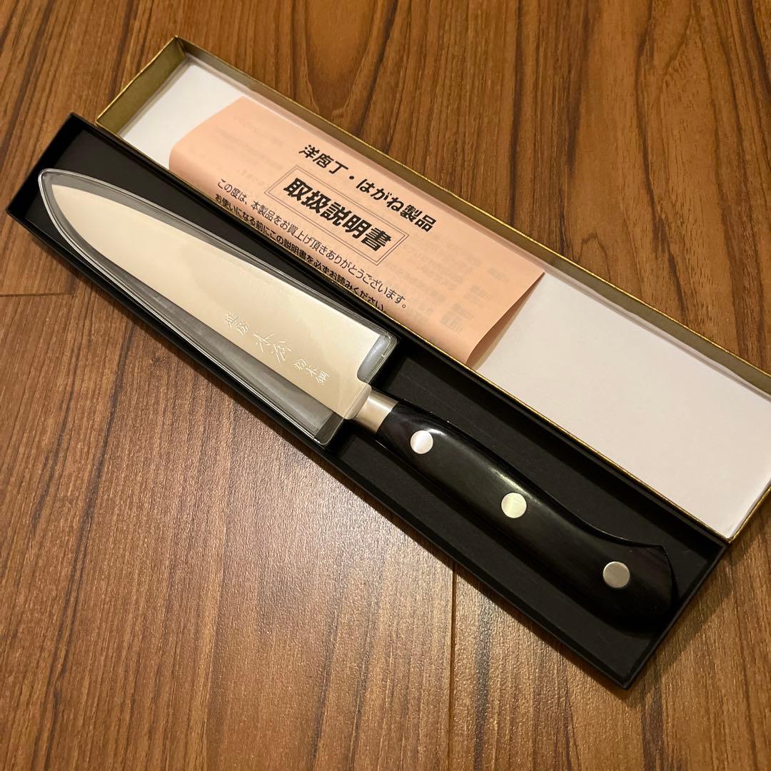 日本橋木屋 延房木屋粉末鋼SPG2 ペティ 150mm 高級料理包丁
