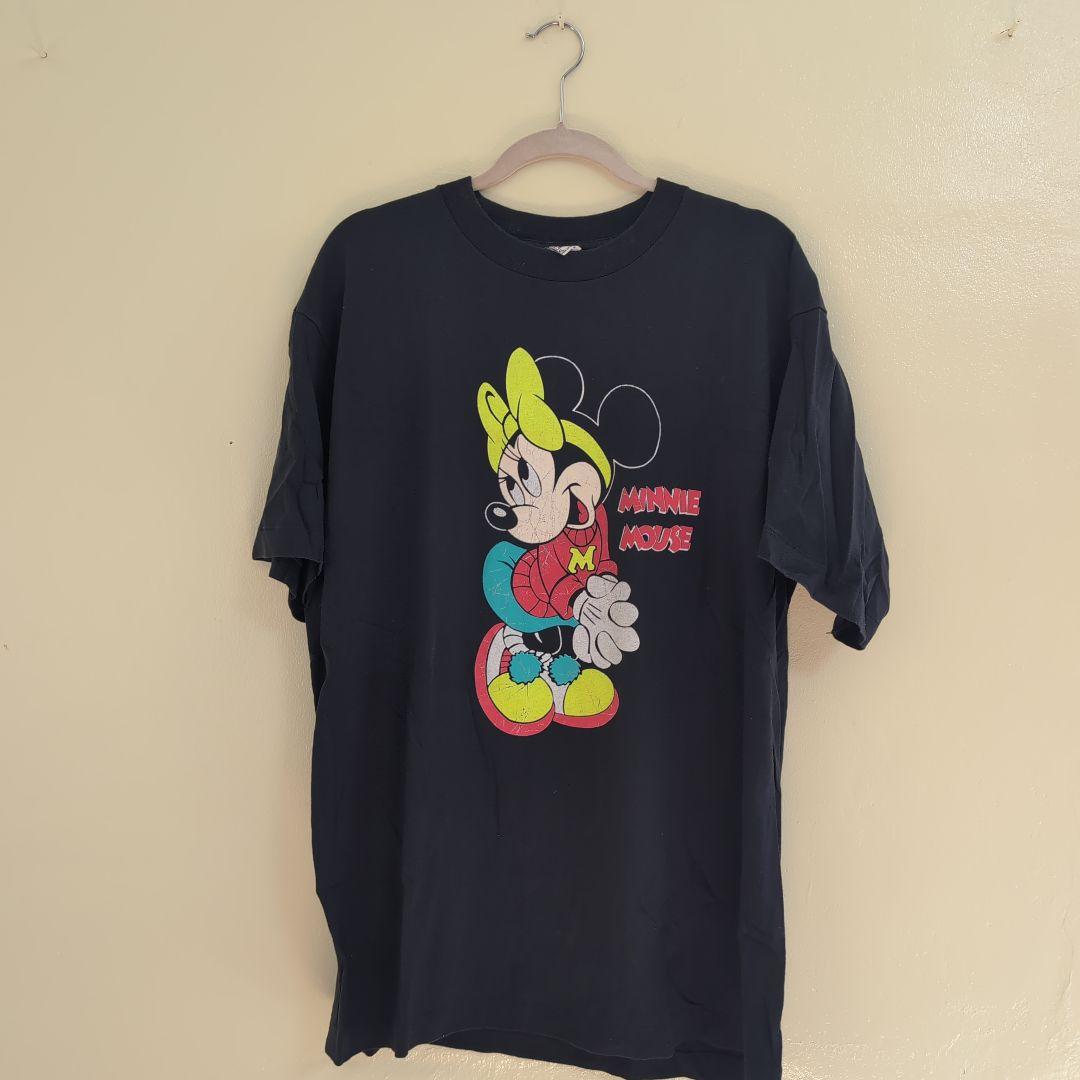 yuupon1980'DisneyVintageミニーマウス蛍光イエローオ
