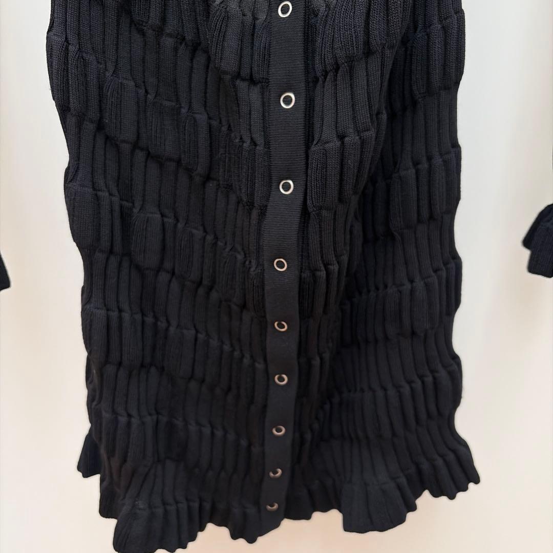 トップス FETICO STRIPE KNIT CARDIGAN