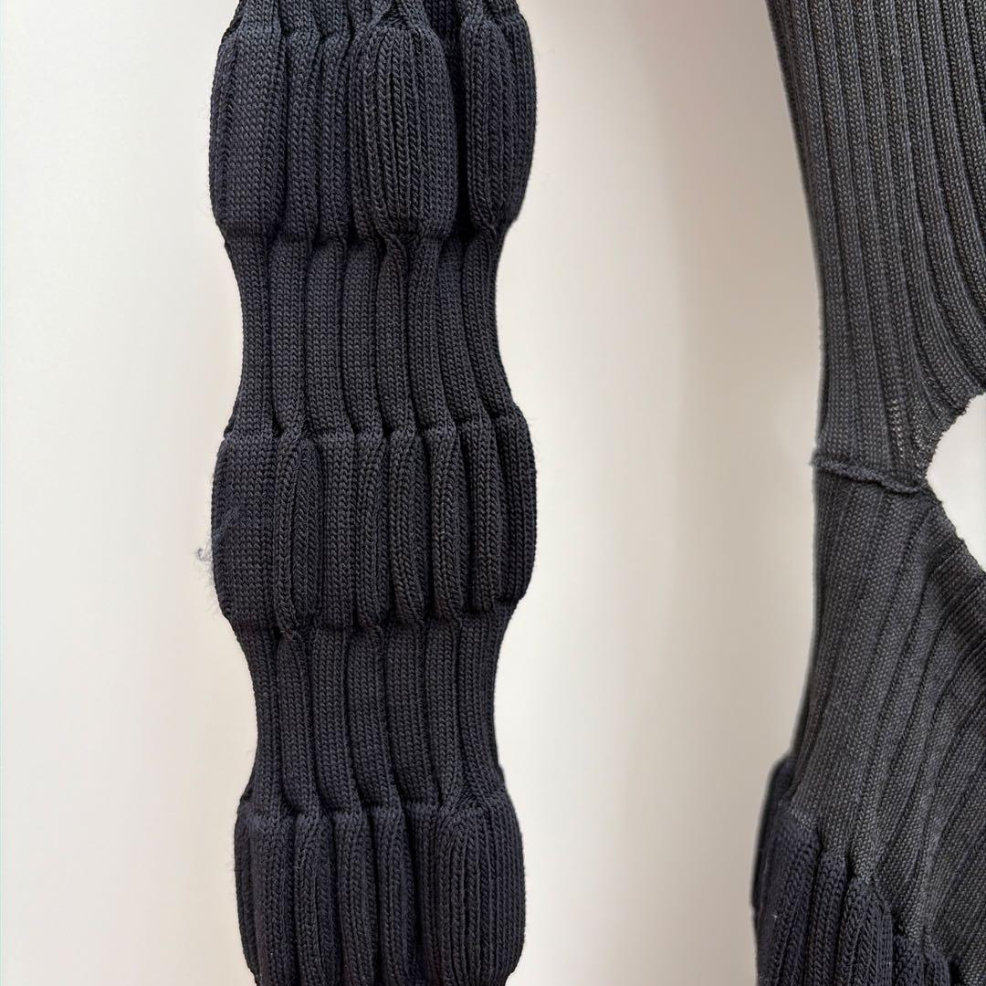 トップス FETICO STRIPE KNIT CARDIGAN