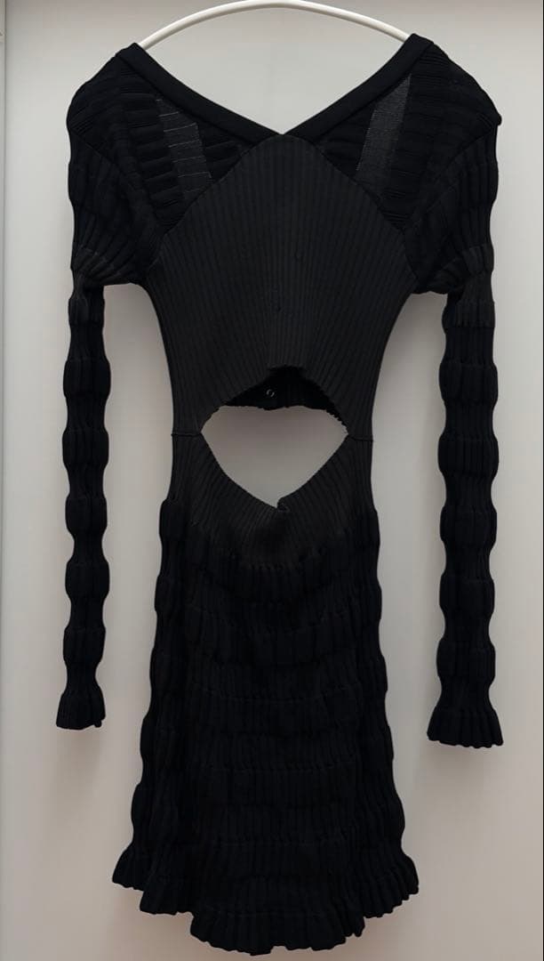 トップス FETICO STRIPE KNIT CARDIGAN