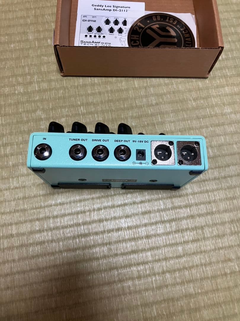 最終値下げ！3月末までの出品！TECH 21 SansAmp DI-2112