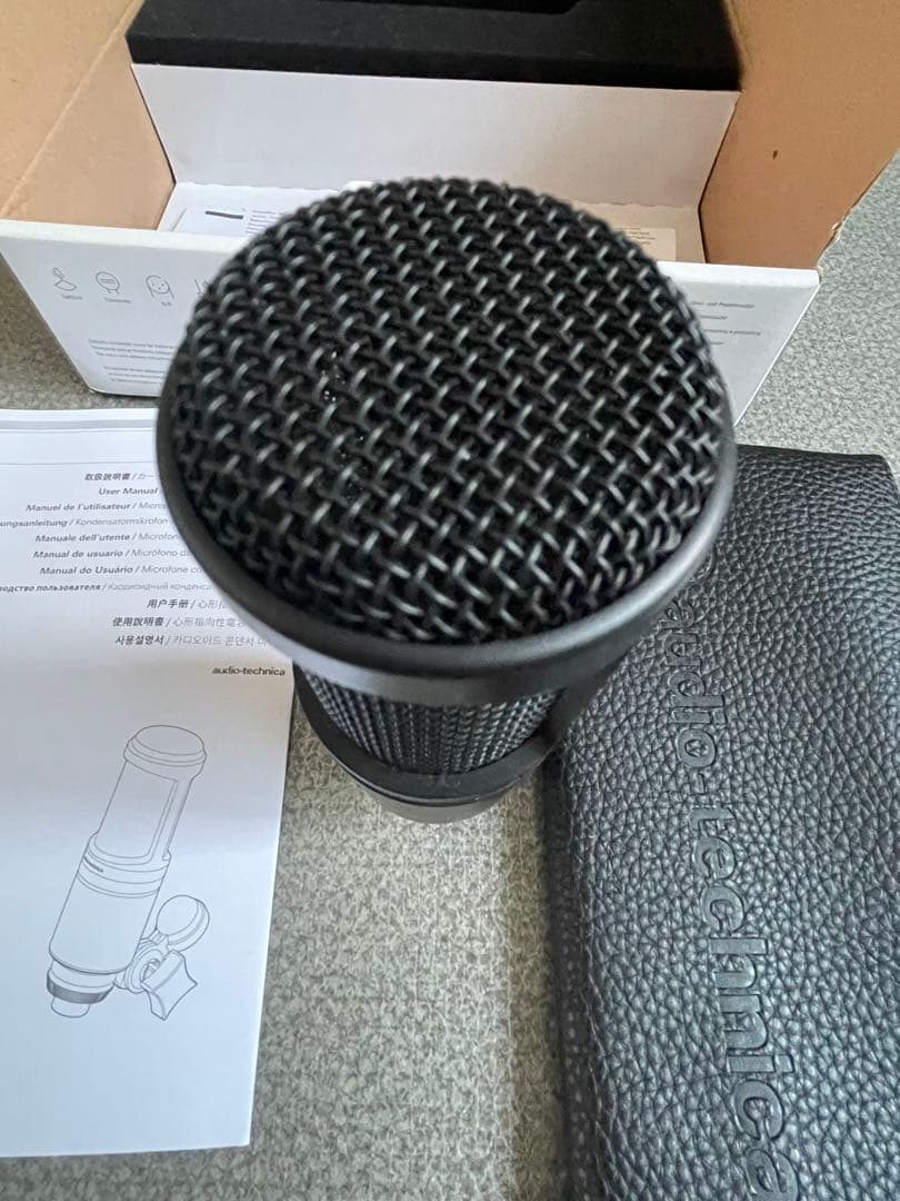 ひ*る様 audio-technica AT2020 コンデンサーマイク