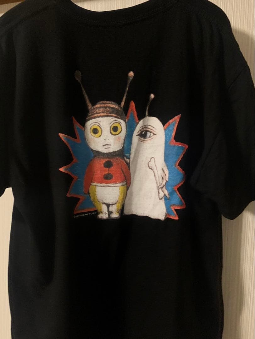 ヒグチユウコ Tシャツ ひとつめちゃんとおほしさま Mサイズ