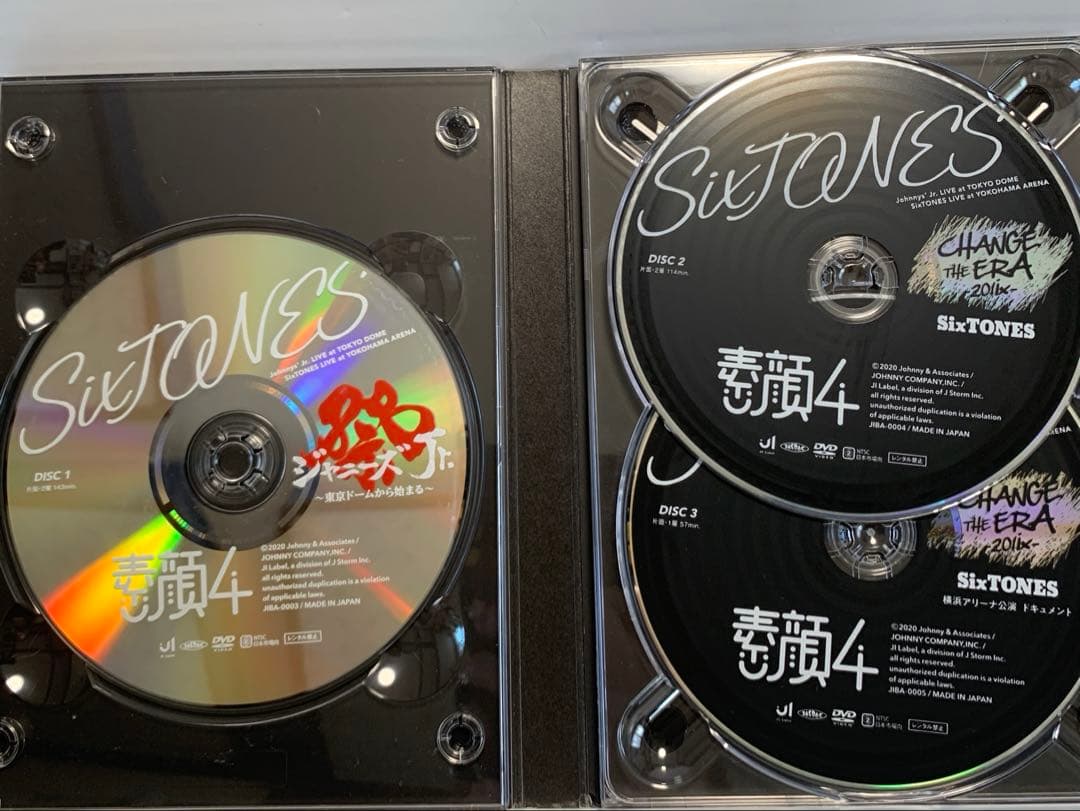 正規品 ジャニーズJr./素顔4 SixTONES盤