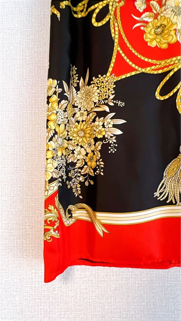 美品 GUCCI シルク ノースリーブワンピース
