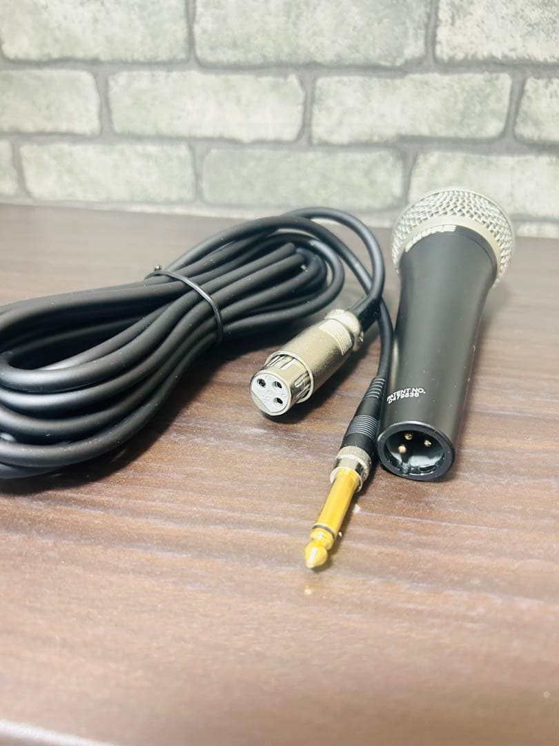 SHURE PG58 ダイナミックマイク ケーブル セット