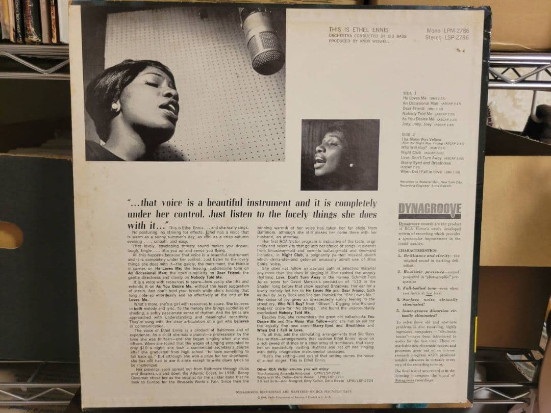 Ethel Ennis 『This Is Ethel Ennis』 オリジナル？