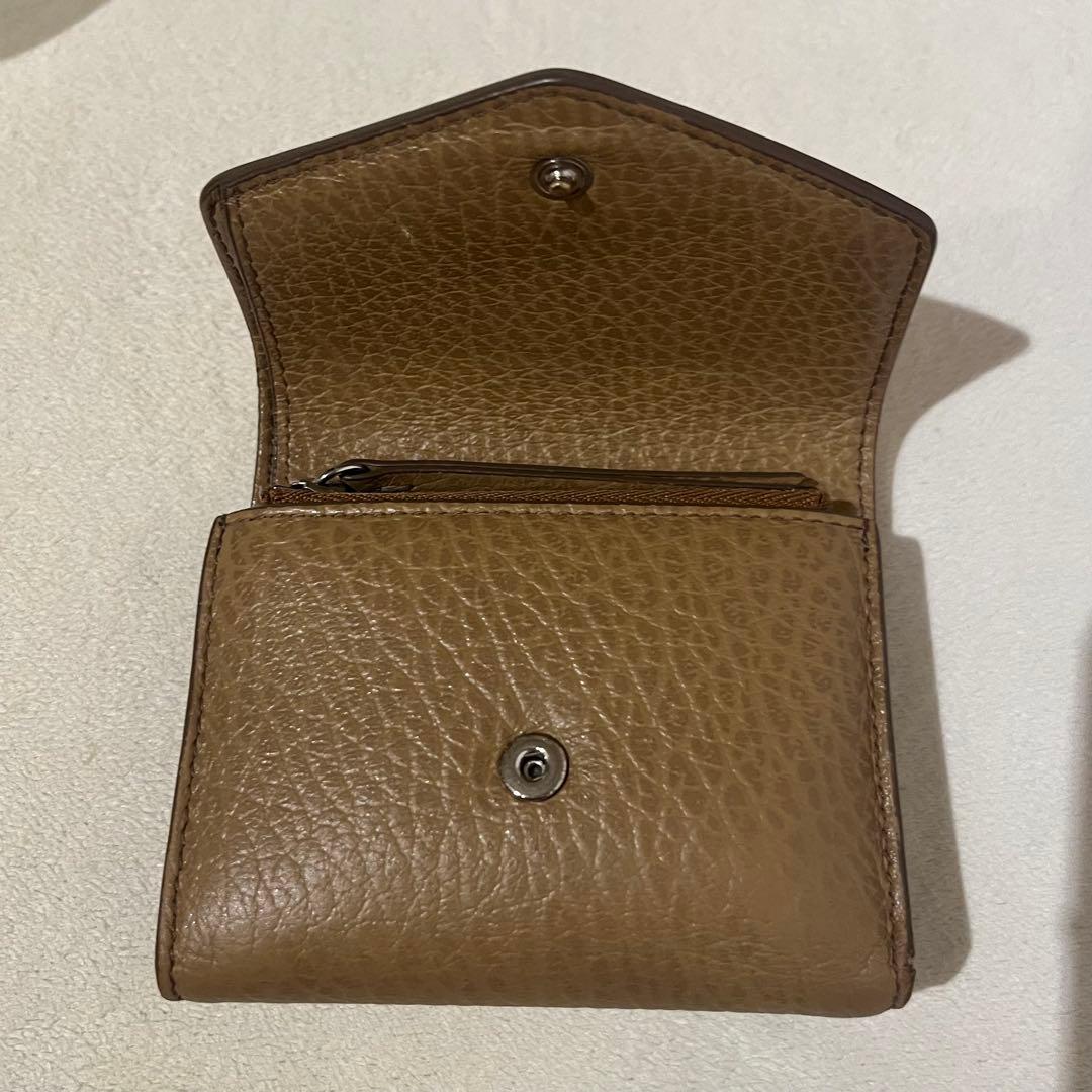 Maison Margiela 三つ折り財布 ベージュ