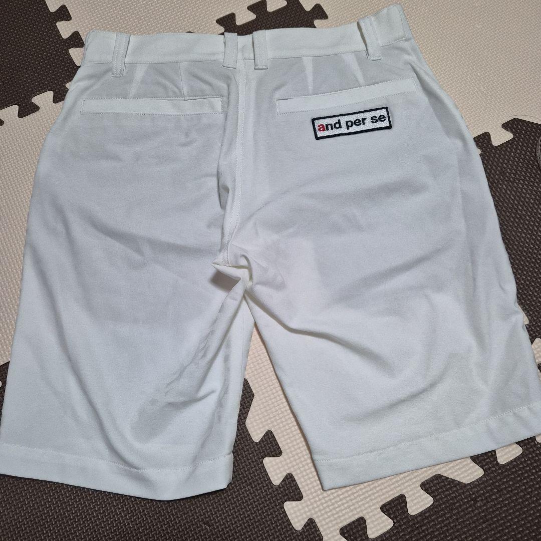 アンパスィand per se ホワイトパンツ