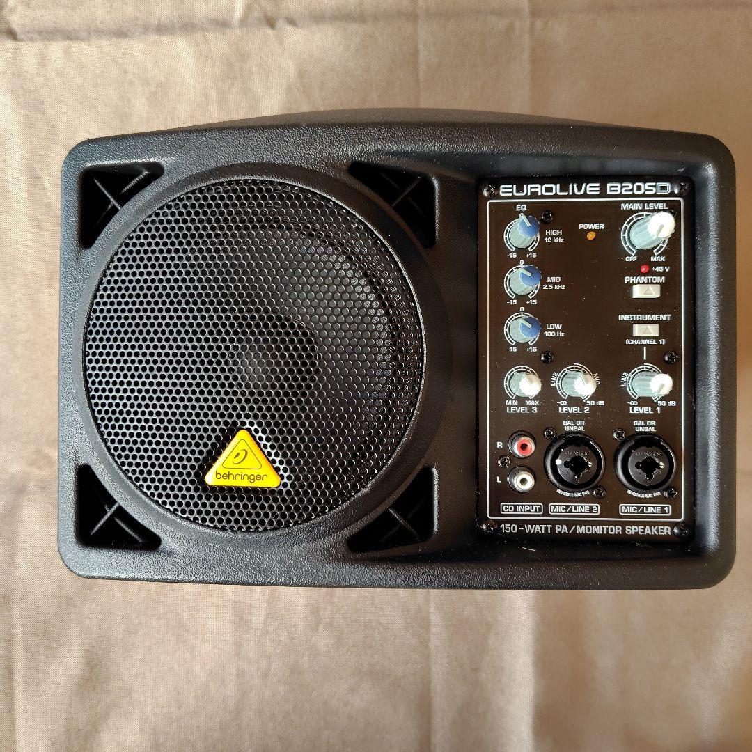 behringer EUROLIVE B205D 150w モニタースピーカー
