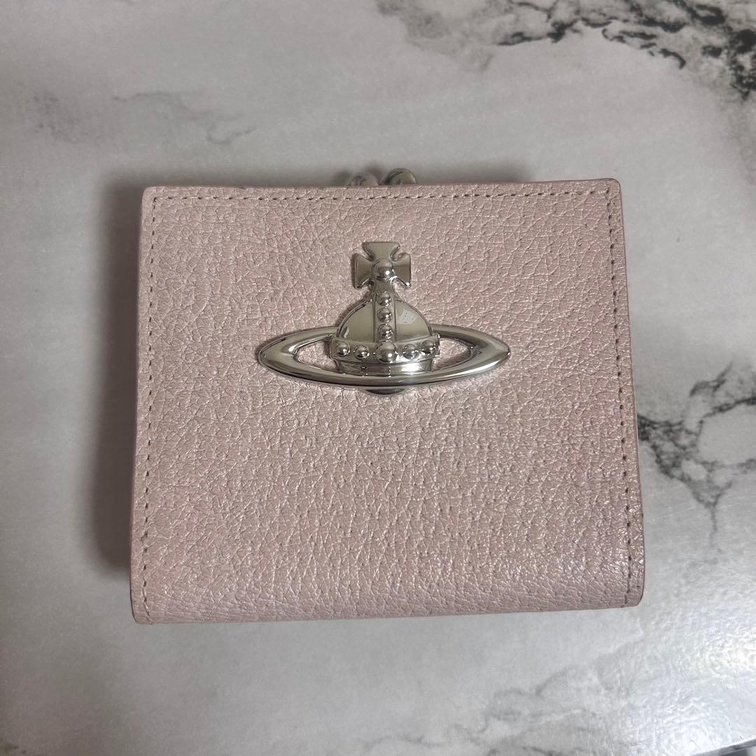 Vivienne Westwood オンライン限定 二つ折り ミニ財布 ピンク