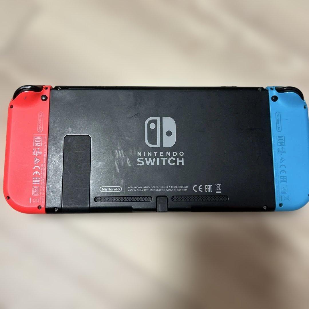 【中古品格安】Nintendo Switch 本体 付属品込