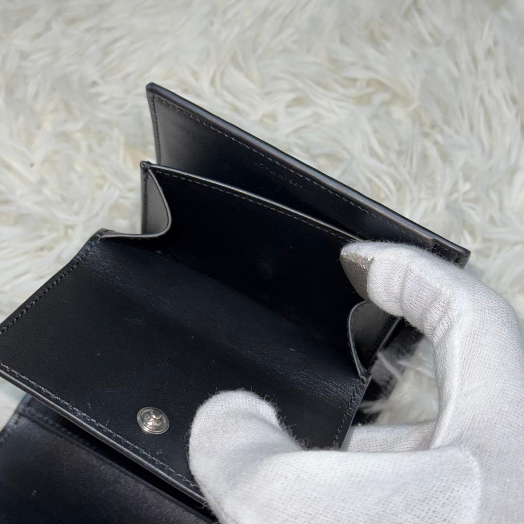 新品未使用✨ CELINE セリーヌ　トリオンフ　三つ折り財布　ブラック