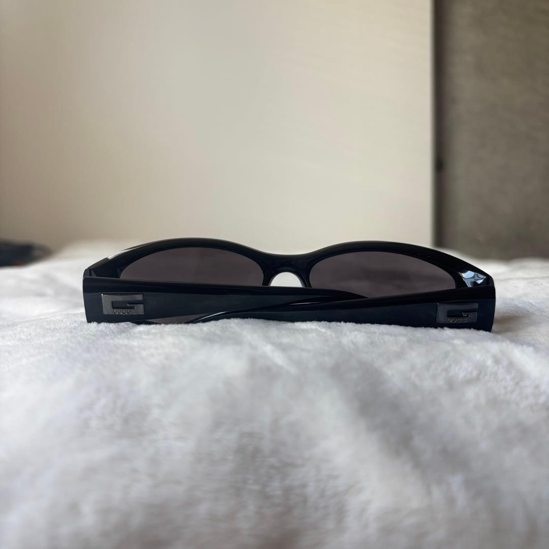 GUCCI サングラス GG2456/S ブラック ロゴ サイドプレート