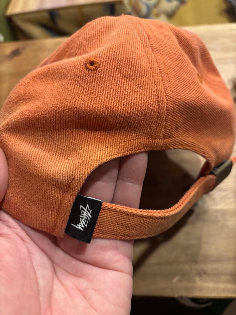 ステューシー　STUSSY キャップ　cap オレンジ