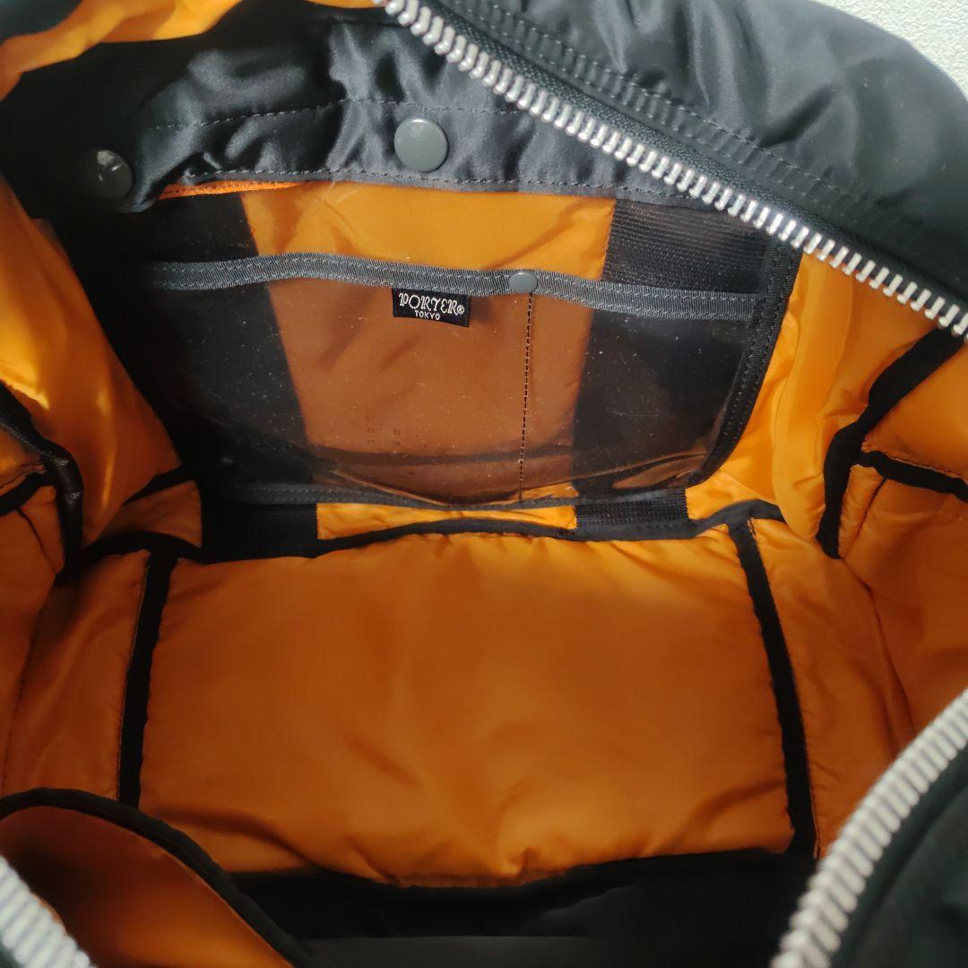美品 PORTER タンカー ボストンバック ダッフルバック ブラック L