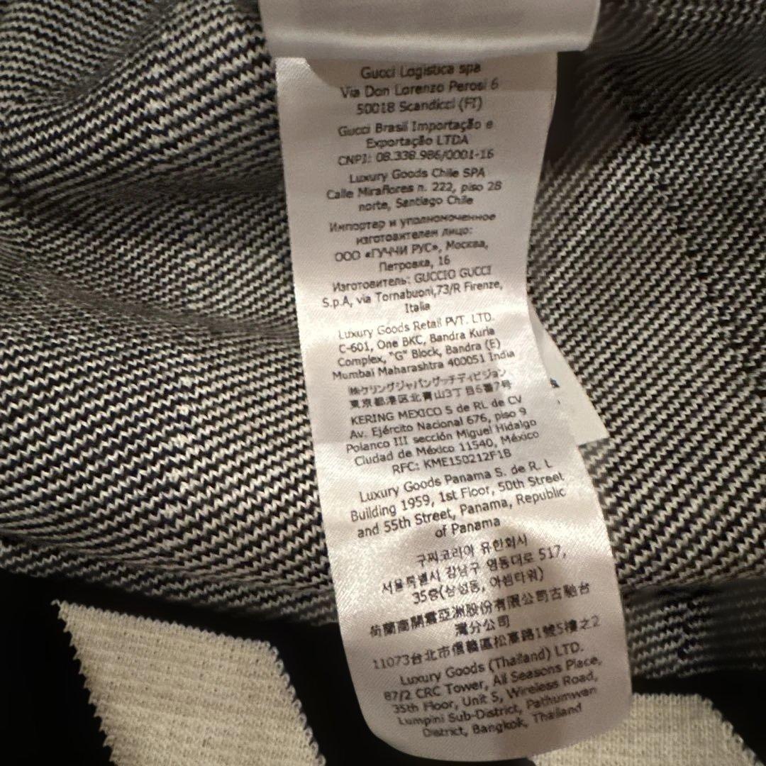 GUCCI グッチ ノースリーブ ワンピース　ストライプ ワンピース