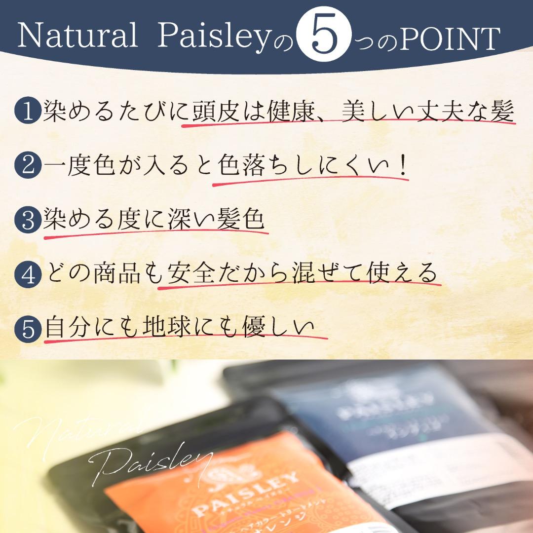 Y品【最高AAAランク高品質ヘナ】ヘナ白髪染め　オレンジ300g
