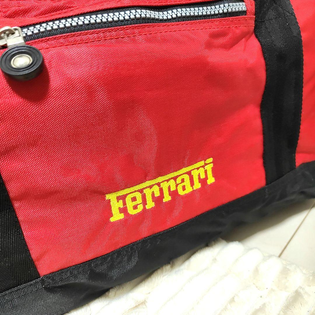 【良品☆】フェラーリ ボストンバッグ