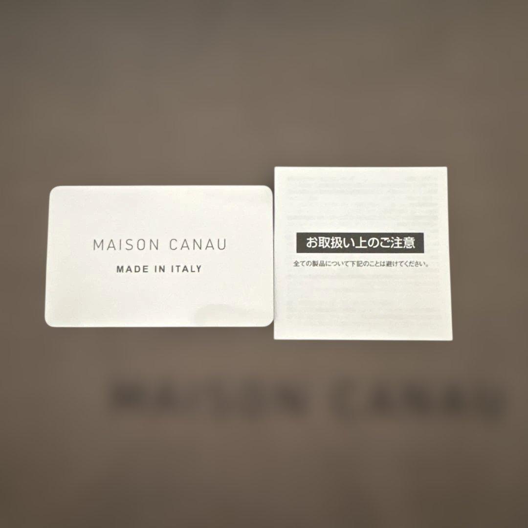MAISON CANAU メゾンカナウ ROUND BOSTON Sバッグ