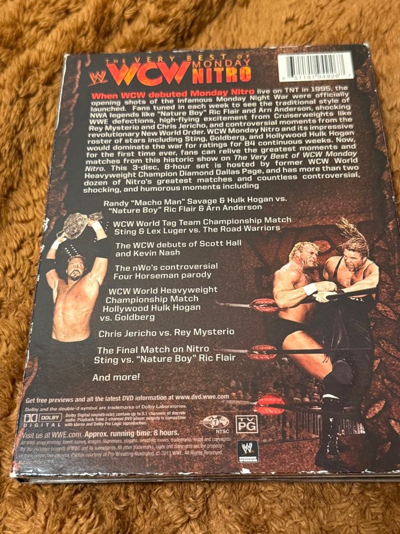 スポーツ・フィットネス WCW MONDAY NITRO 3-DISC SET DVD